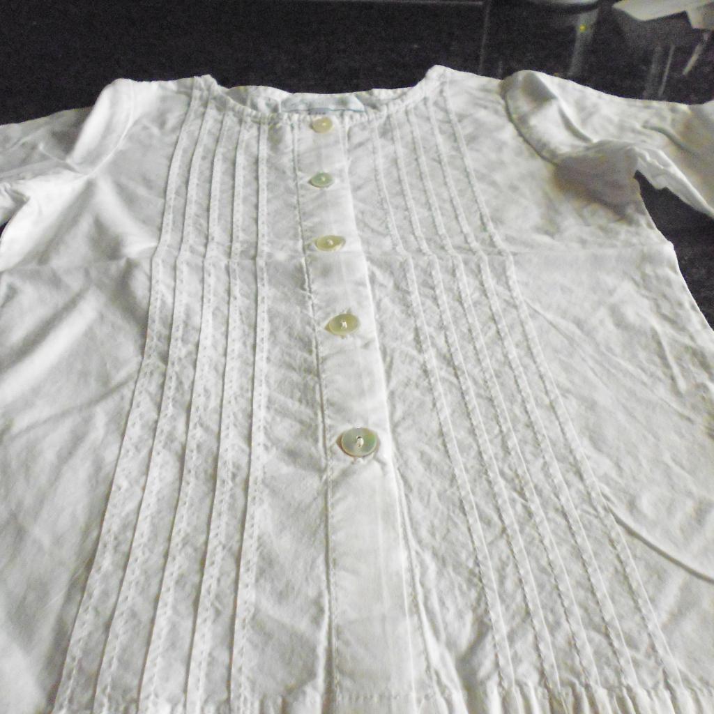 wit meisjes bloesje m 116, Kinderen en Baby's, Kinderkleding | Maat 116, Ophalen of Verzenden