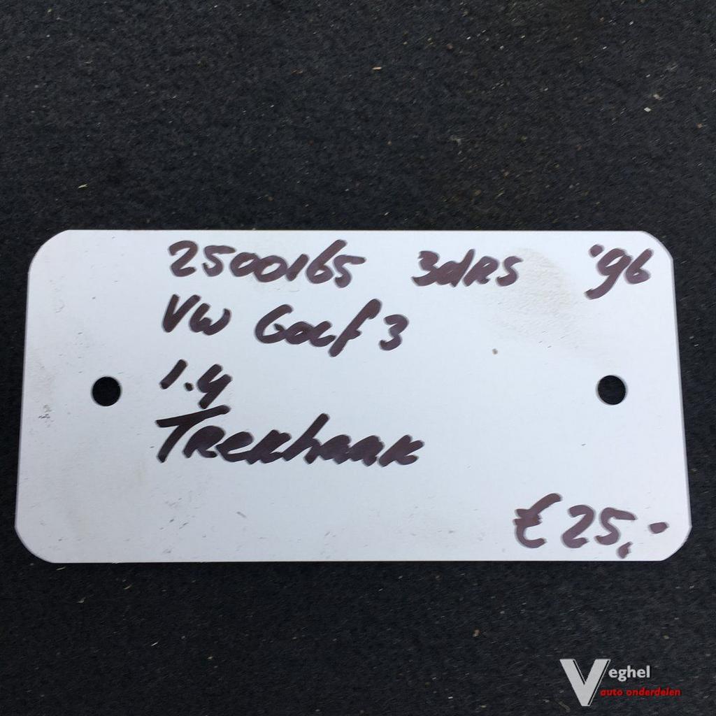 Vw Golf 3 1.4 B 3drs 1996 2500165  Trekhaak, Enlèvement, -, -, -