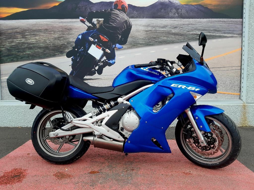 KAWASAKI ER-6F Garantie 1 ou 2 ans MOTOSD, Motoren, Motoren | Kawasaki, 2 cilinders, Bedrijf, Sport, Meer dan 35 kW