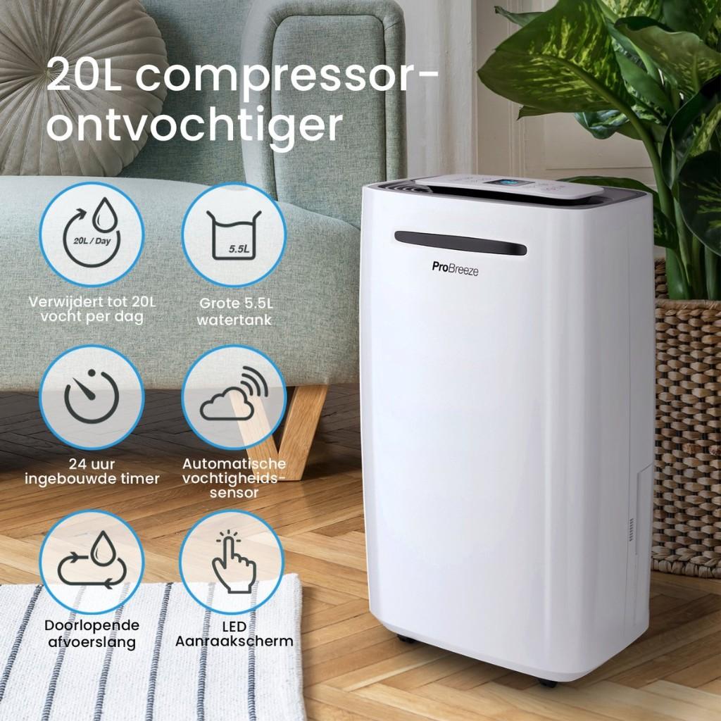luchtontvochtiger, Elektronische apparatuur, Luchtbehandelingsapparatuur, Ophalen, Nieuw, Luchtontvochter