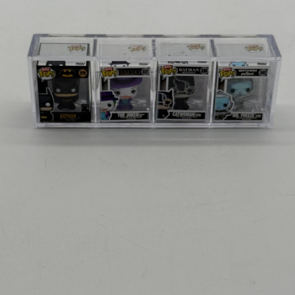Bitty Pop ! DC Batman - Set van 4 Stuks - met case, Enlèvement ou Envoi, Comme neuf
