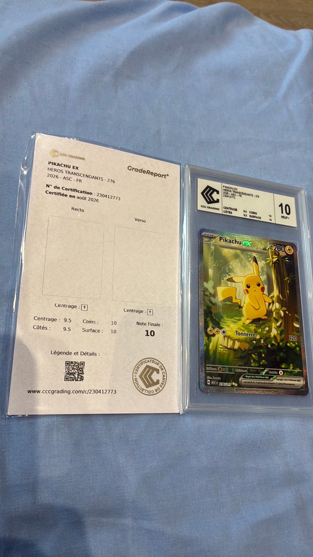 Pikachu ACS276 CCC10, Ophalen, Nieuw
