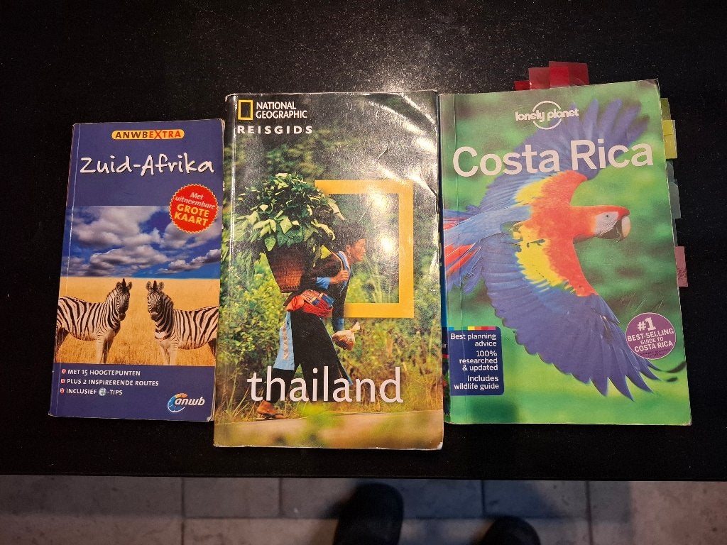GRATIS 3 REISBOEKEN, Ophalen