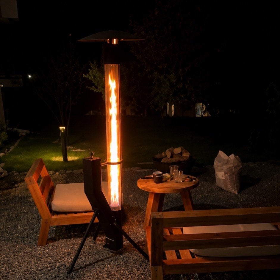 Pelletkachel - VerandaHeater - Terrasverwarmer, Ophalen of Verzenden, Nieuw, Hout, Pelletkachel