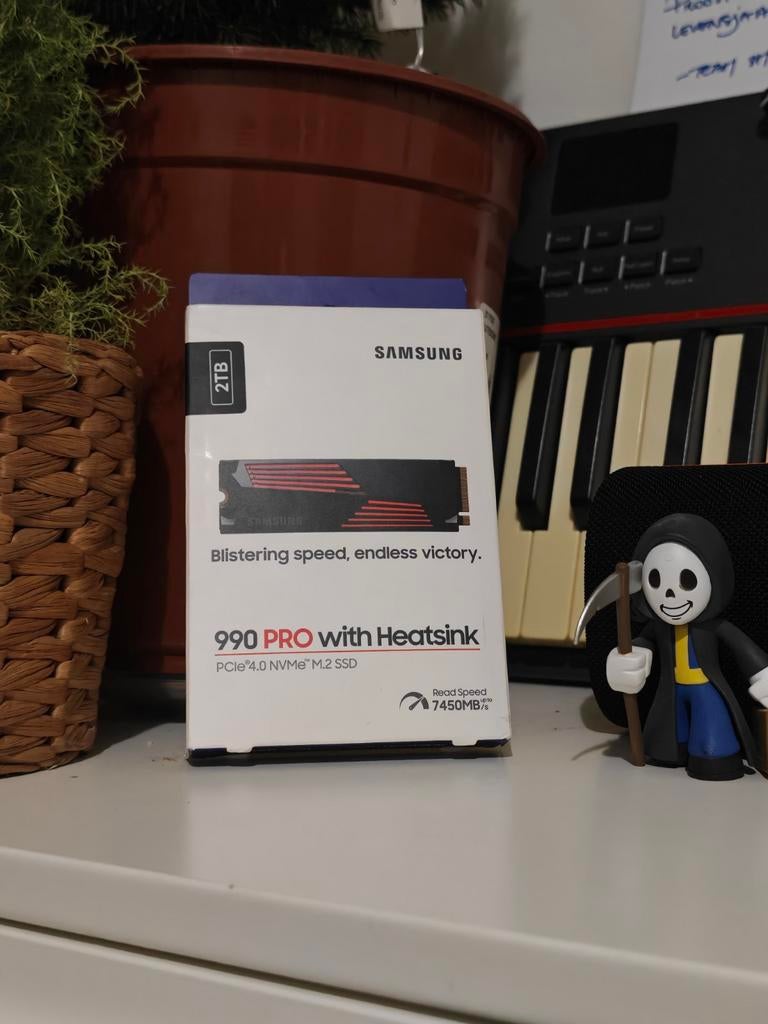 Samsung 990 PRO 2TB NVMe SSD met heatsink, Intern, SSD, Nieuw, Ophalen of Verzenden