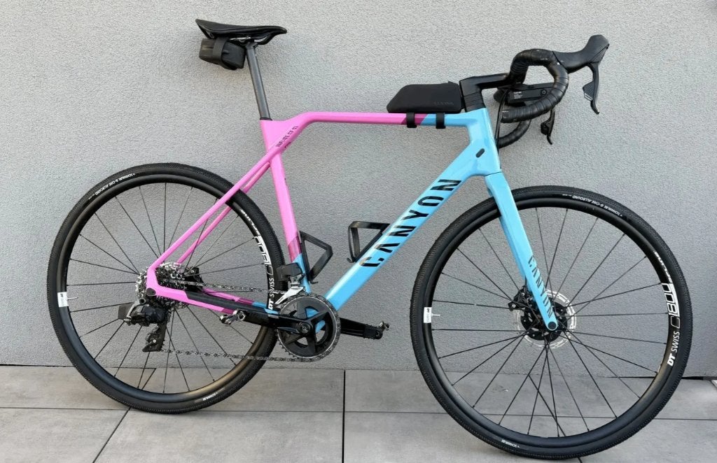 Canyon Inflite CF SL 8, Maat L, Fietsen en Brommers, Zo goed als nieuw, 57 tot 61 cm, Schijfrem, Ophalen