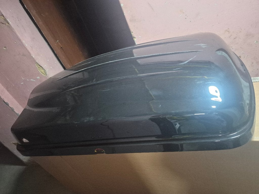 Coffre de toit WABB S noir 310L avec barres de toit, Enlèvement, Utilisé