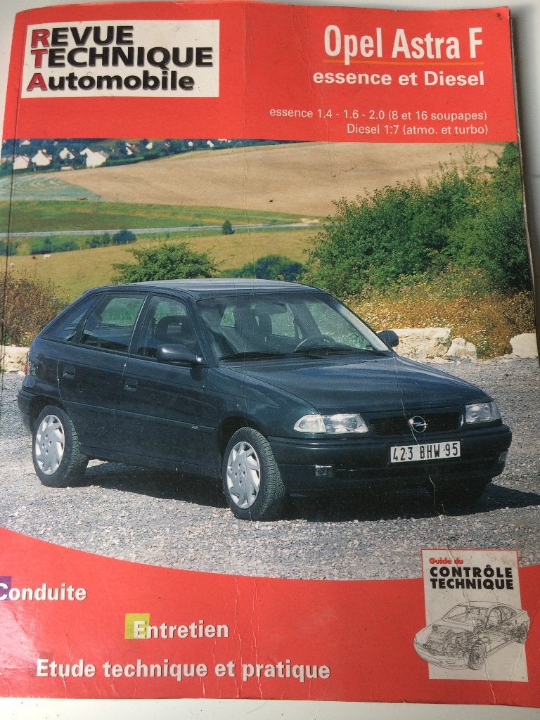 Revue technique automobile Opel Astra F, Enlèvement ou Envoi