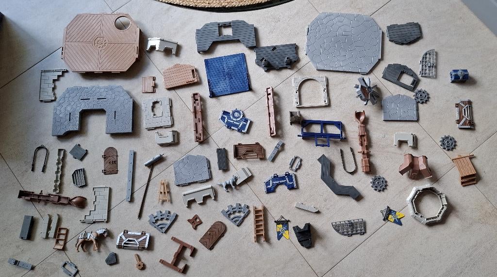 PLAYMOBIL 70220 Grand château des Chevaliers Novelmore, Enlèvement ou Envoi, Utilisé, Ensemble complet