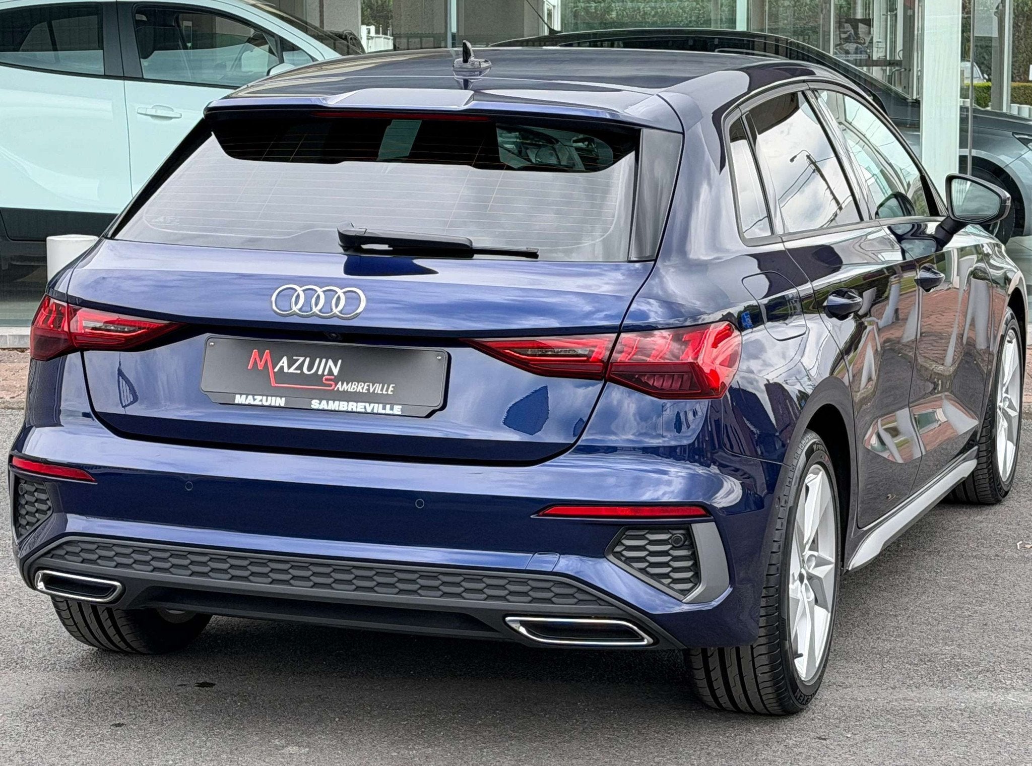 Audi A3 Sportback 30 TFSI * S line * CarPlay * Caméra * Gar, LED verlichting, Gebruikt, https://public.car-pass.be/vhr/b7935feb-0369-47ec-b9e0-29b451c8df59