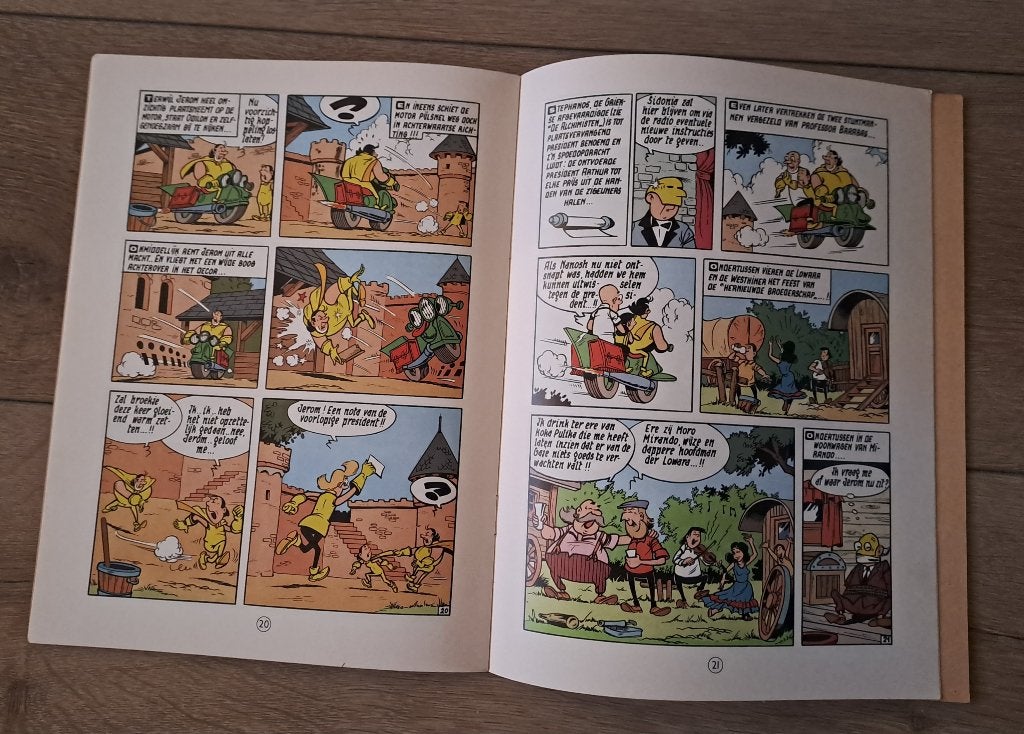73 - Jerom - De Gele Gajo, Enlèvement ou Envoi, Willy Vandersteen, Une BD, Utilisé