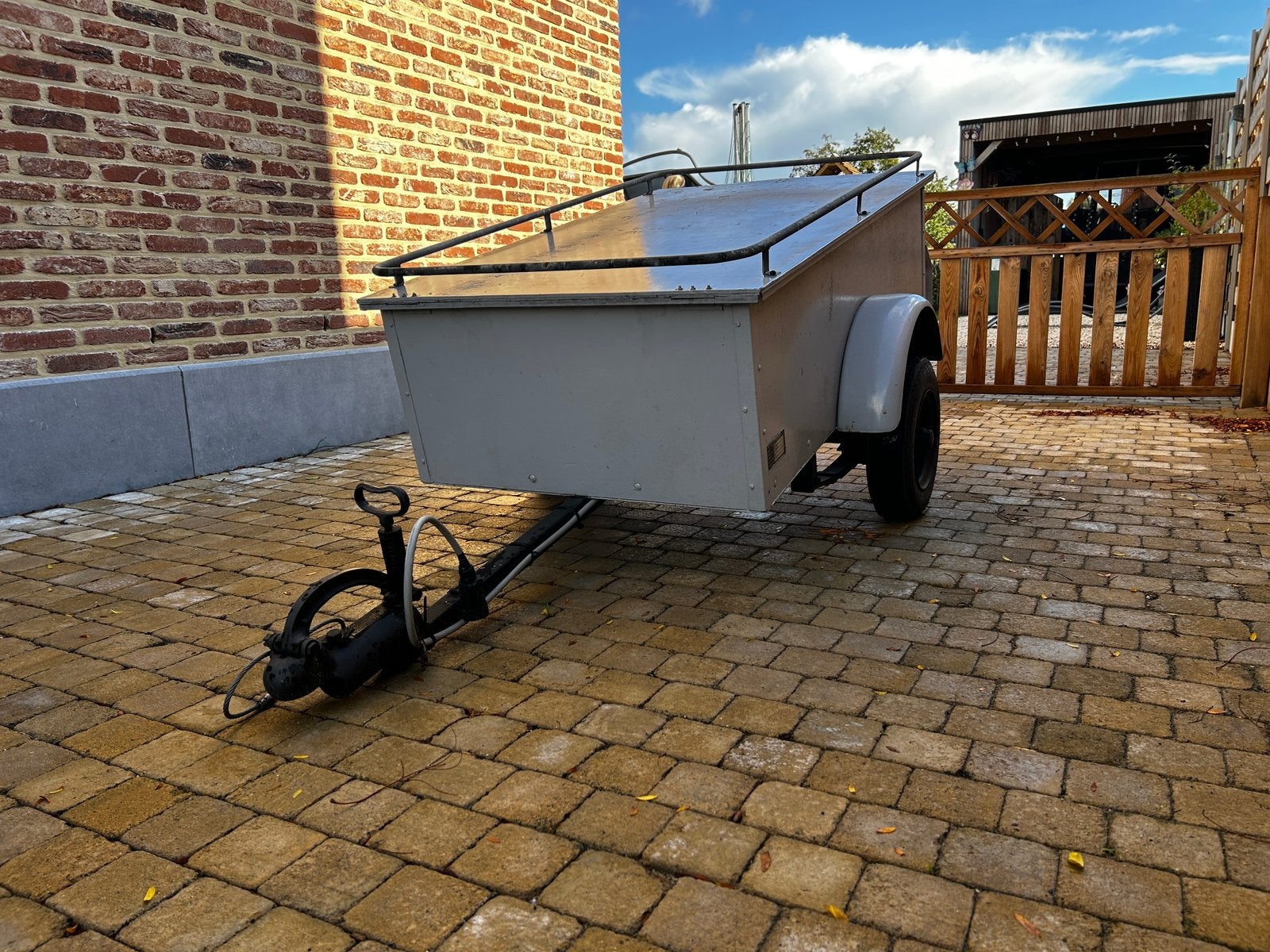 Gesloten aanhangwagen Volledig rijklaar Bouwjaar 1964, Enlèvement, Utilisé