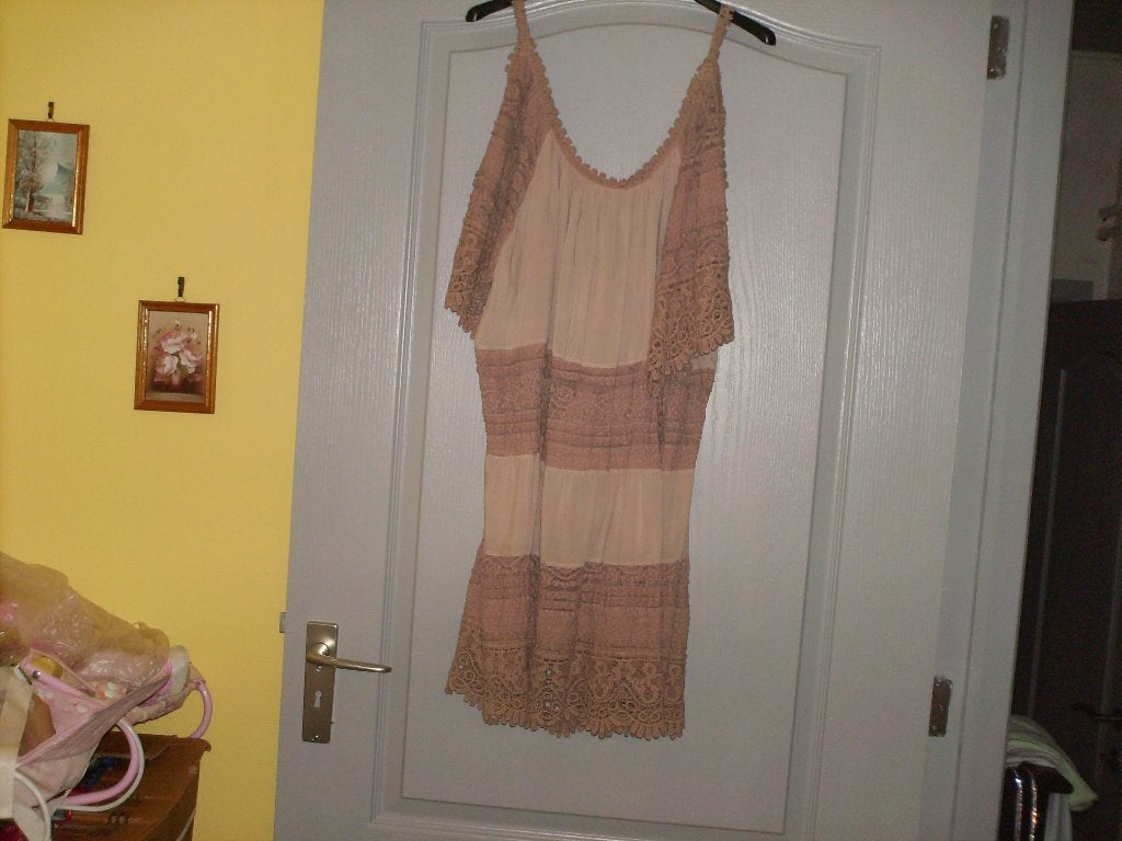 a vendre robe pour dame, Neuf, Enlèvement ou Envoi, Rose, Longueur genou