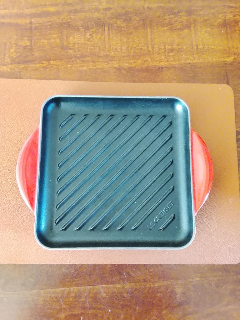 Le Creuset Grilplaat, Enlèvement ou Envoi, Comme neuf, Fonte, Autres types