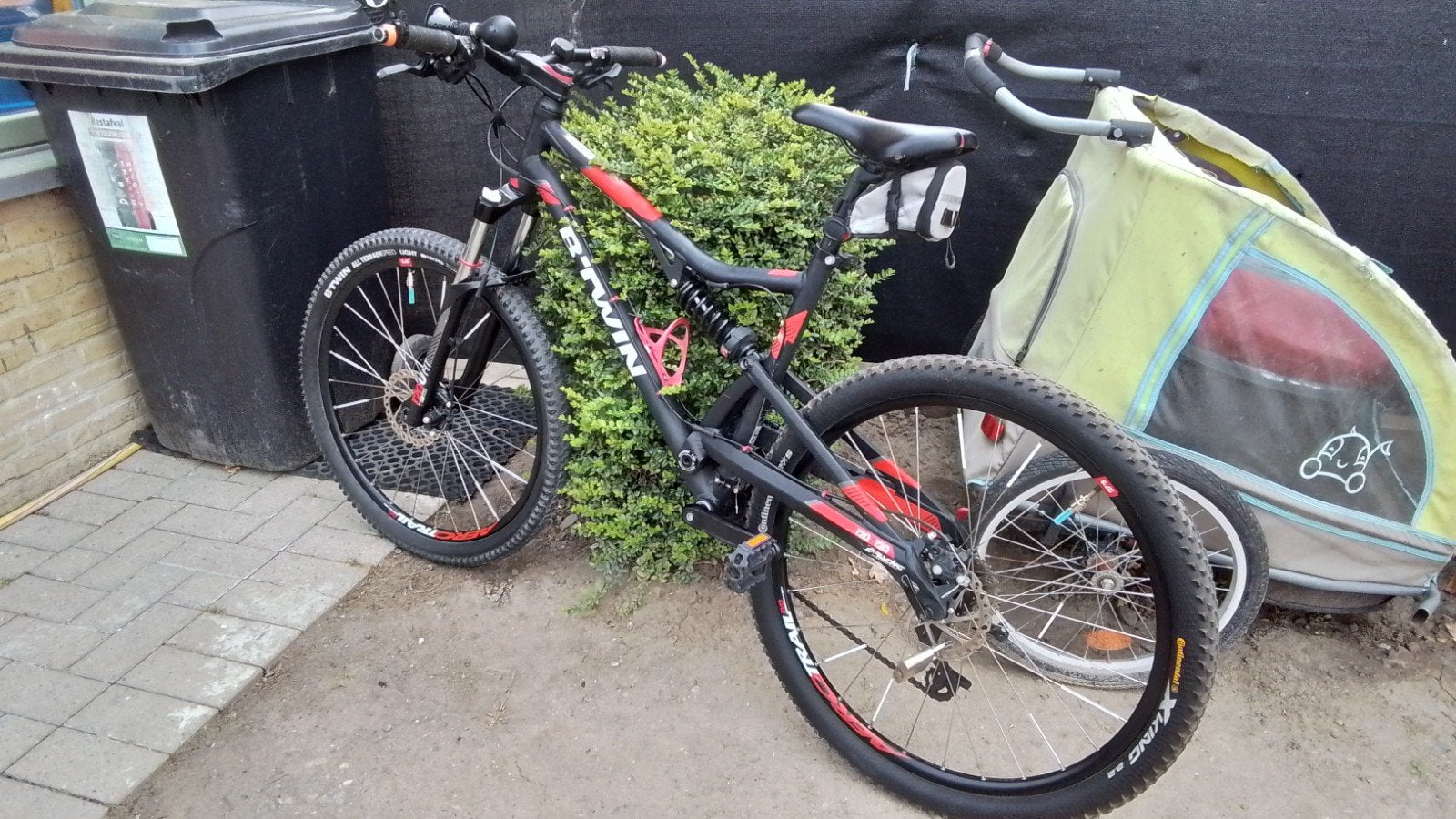 Mountainbike Rockrider 520S, Fietsen en Brommers, Fietsen | Bakfietsen, Ophalen, Gebruikt, Schijfrem, Overige merken