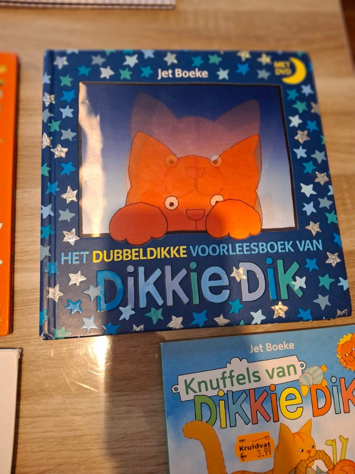 Dikkie dik kinderboek, Boeken, Ophalen