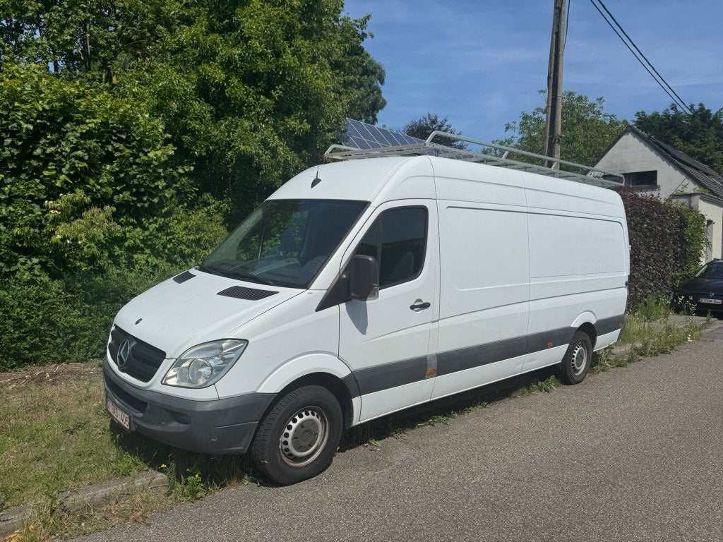 Mercedes-Benz Sprinter 313 2.1 CDI L4H2(LWB), Autos, Achat, 3 places, Boîte manuelle, Noir