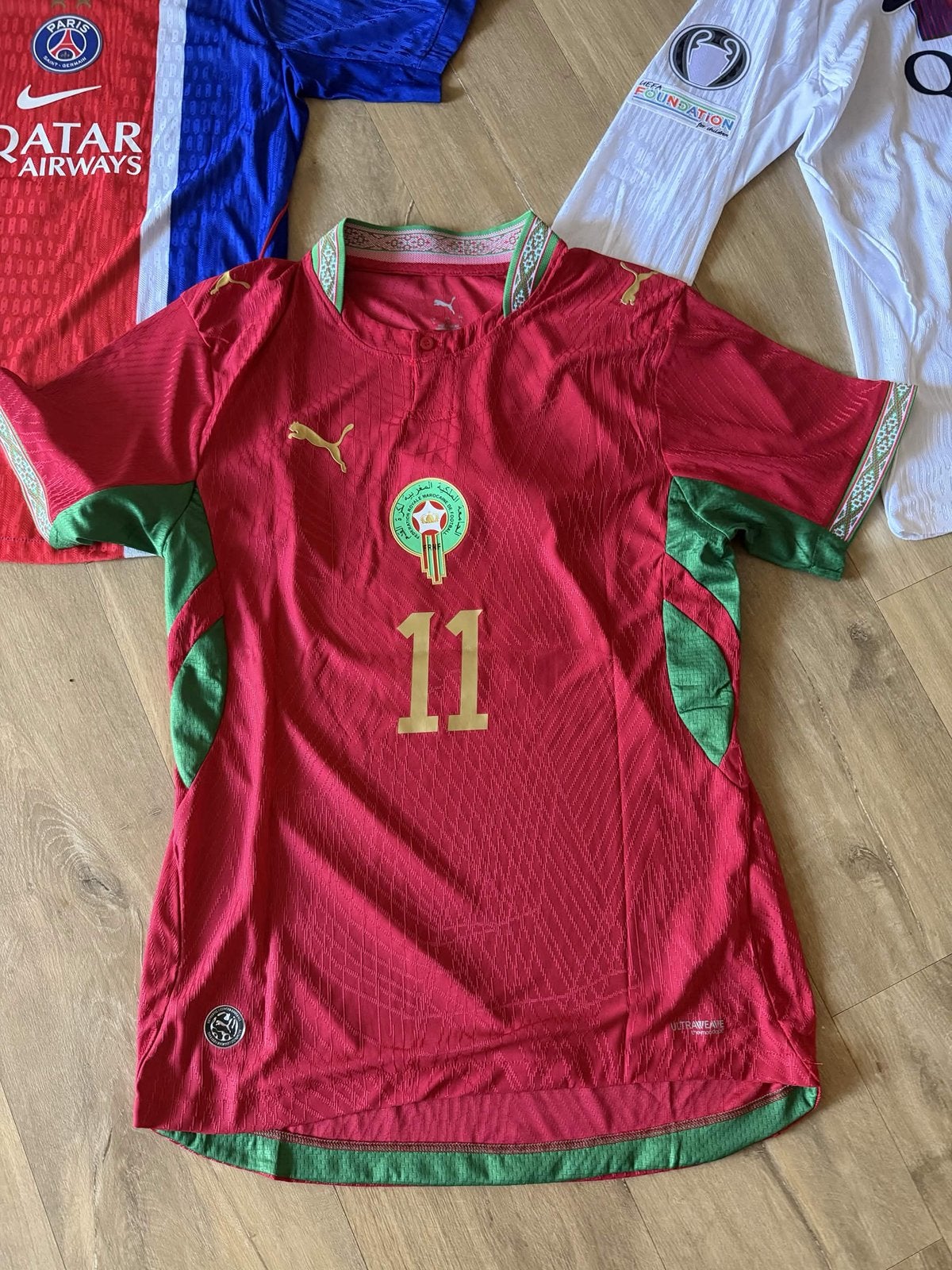 Marocco domicile, Sports & Fitness, Football, Taille L, Enlèvement ou Envoi, Neuf, Maillot