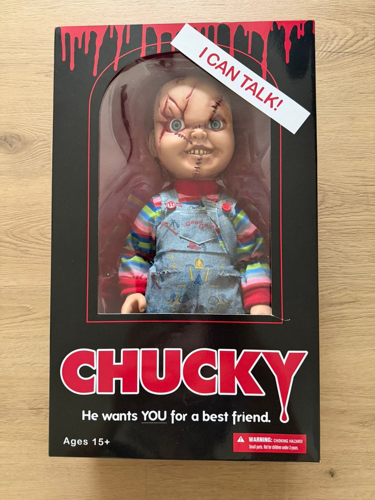 Chucky pop, Enlèvement, Comme neuf
