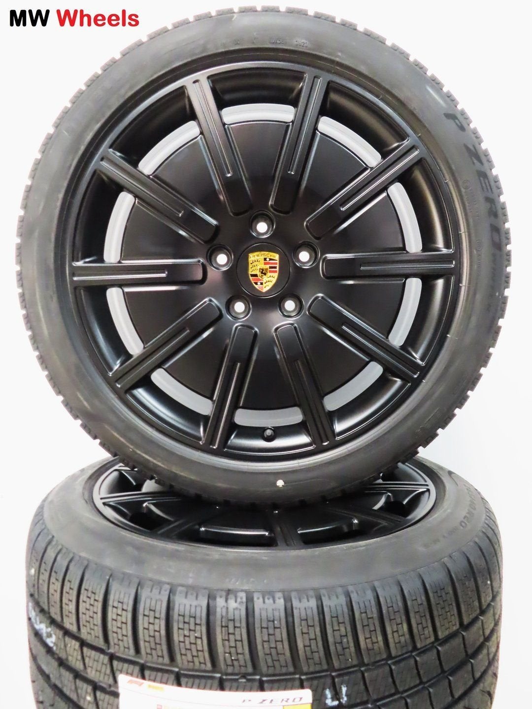 Originele Porsche Taycan 20 inch velgen winterbanden nieuw, Neuf, Pneus et Jantes, Véhicule de tourisme, -