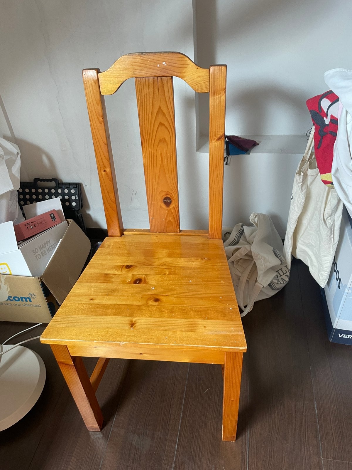 Stoel, Ophalen, Gebruikt