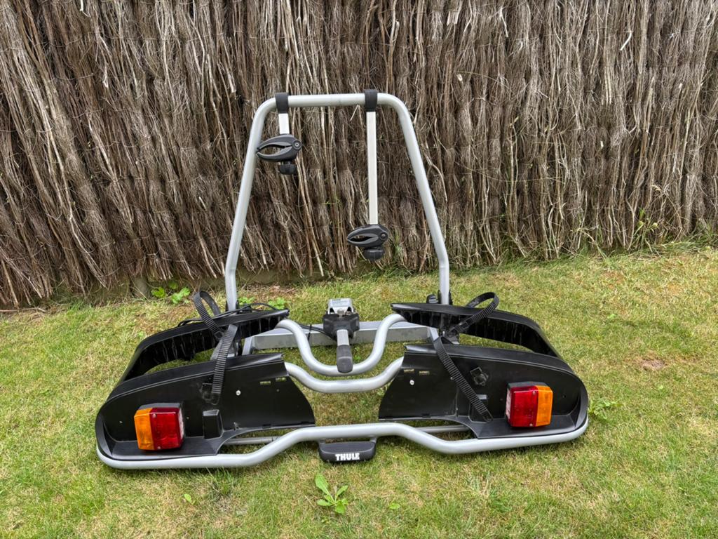Thule fietsendrager voor zware elektrische fietsen, Ophalen, Zo goed als nieuw, 2 fietsen, Trekhaakdrager