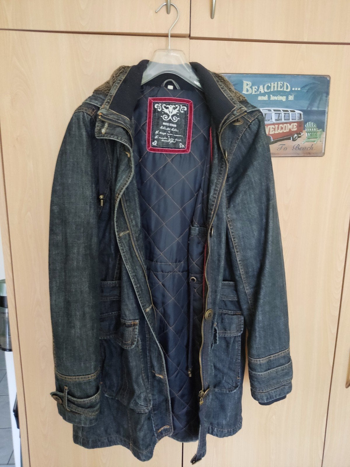 Halflange jeansjas, Kleding | Dames, Ophalen, Maat 46/48 (XL) of groter