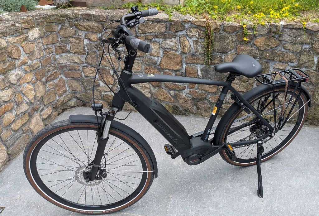Vélo électrique Granville taille L, 257km, Vélos & Vélomoteurs, Autres marques, 50 km par batterie ou plus, Comme neuf, 59 cm ou plus