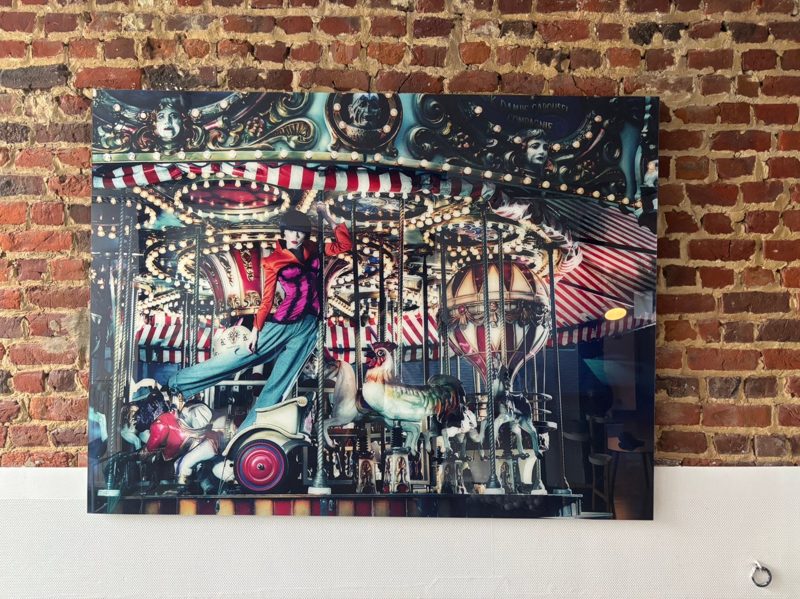Merry Go Round, Anatol de Cap Rouge(Plexi, 160x120 cm) 2/100, Antiquités & Art, Enlèvement, Édition limitée