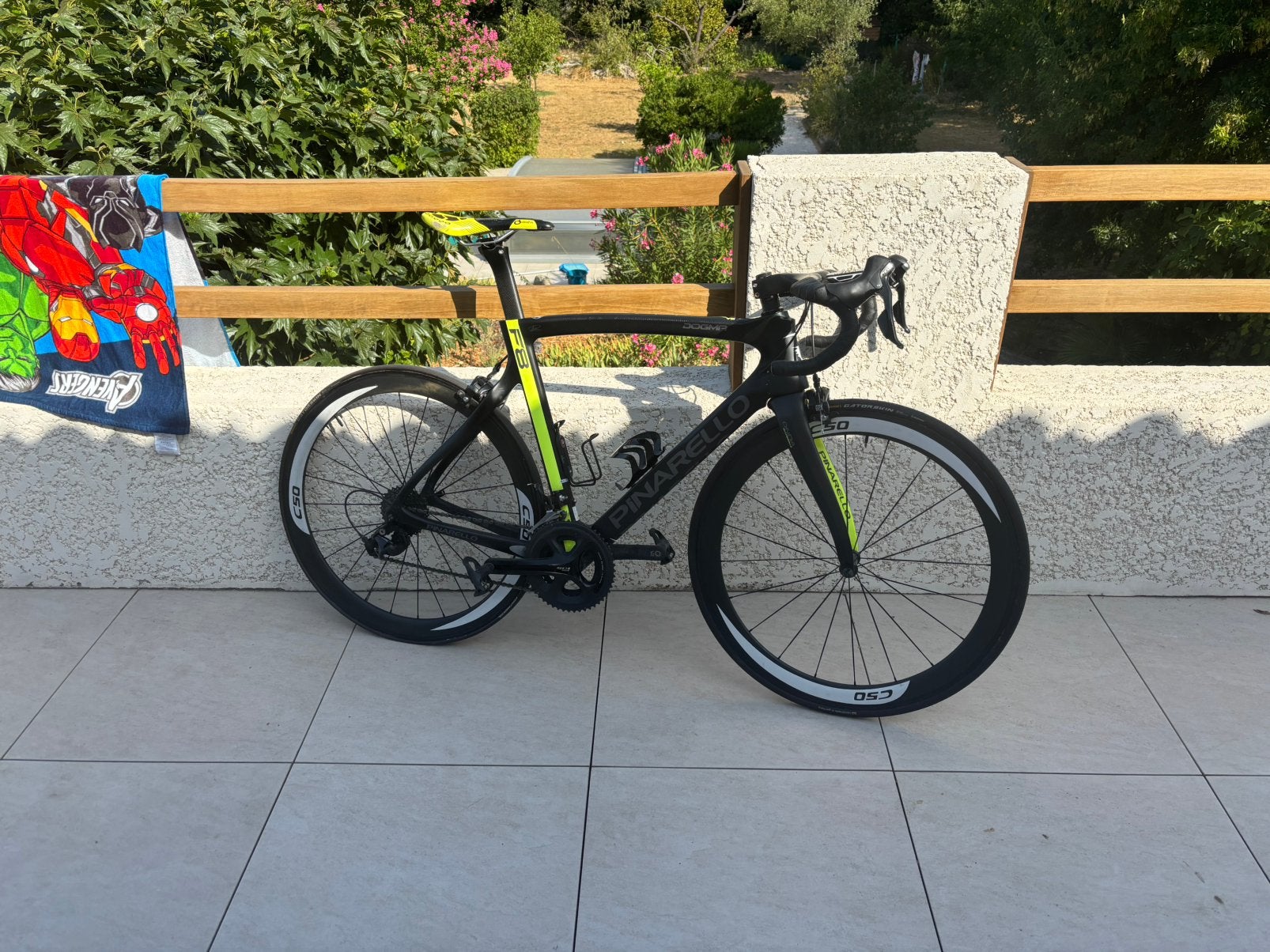 Velo de course pinarello dogma f8 2018, Vélos & Vélomoteurs, Enlèvement, Comme neuf