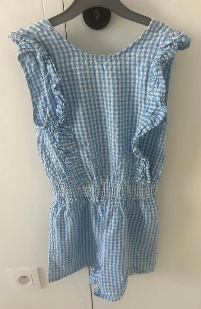 Geruite playsuit - Name it - mt 128, Enfants & Bébés, Vêtements enfant | Taille 128, Enlèvement ou Envoi, Utilisé, Fille, Autres types