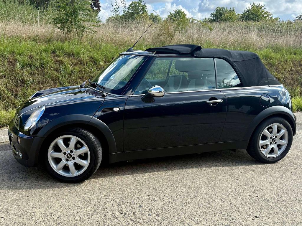 MINI Cooper AIRCO - LEDEREN RECARO SPORTZET- SUPER GROOT OND, Voorwielaandrijving, 4 zetels, Gebruikt, Zwart