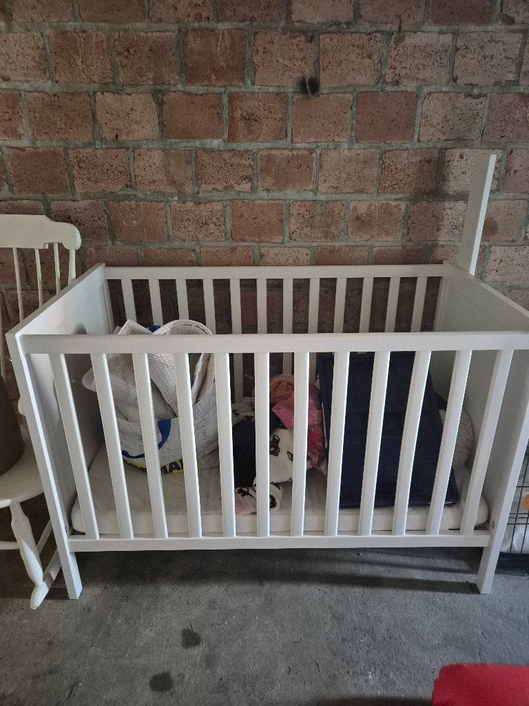Baby - peuterbed verstelbaar+ extra's, Enlèvement, Utilisé, Lit