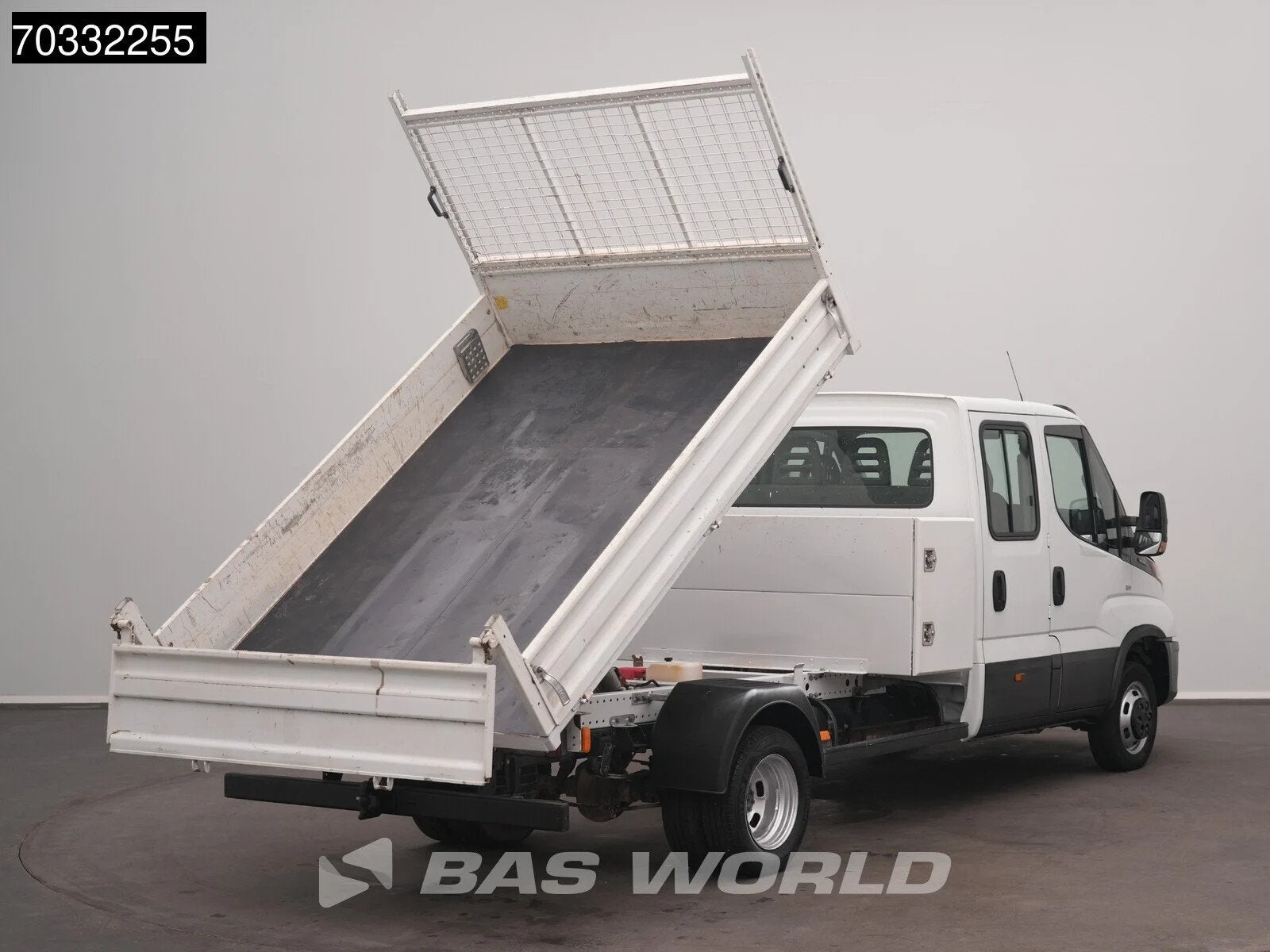 Iveco Daily 35C16 3.0 160PK Kipper Dubbele Cabine 3,5t Trekh, Auto's, Stof, Gebruikt, Euro 6, 4 cilinders