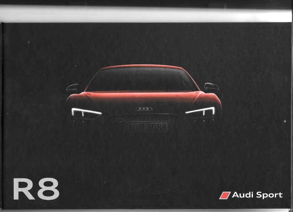 AUDI R8,  2018, Livres, Autos | Brochures & Magazines, Comme neuf, Audi, Enlèvement ou Envoi