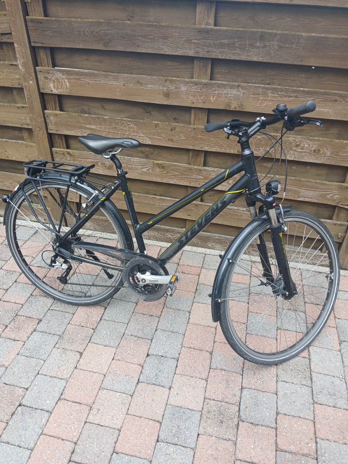 Stadsfiets Stevens Galant, Ophalen, Gebruikt, Velgrem, 50 tot 53 cm