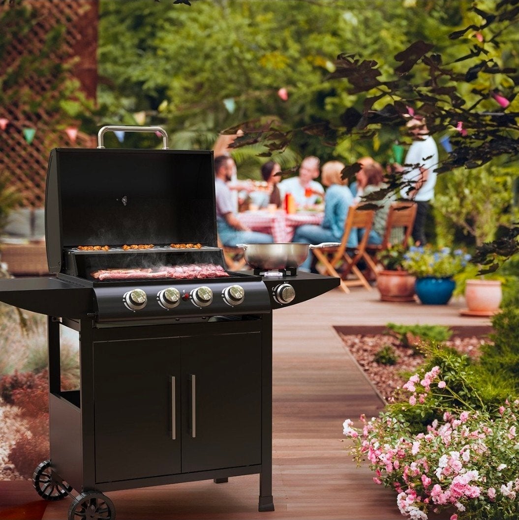 Nieuwe gas barbecue, Tuin en Terras, Ophalen
