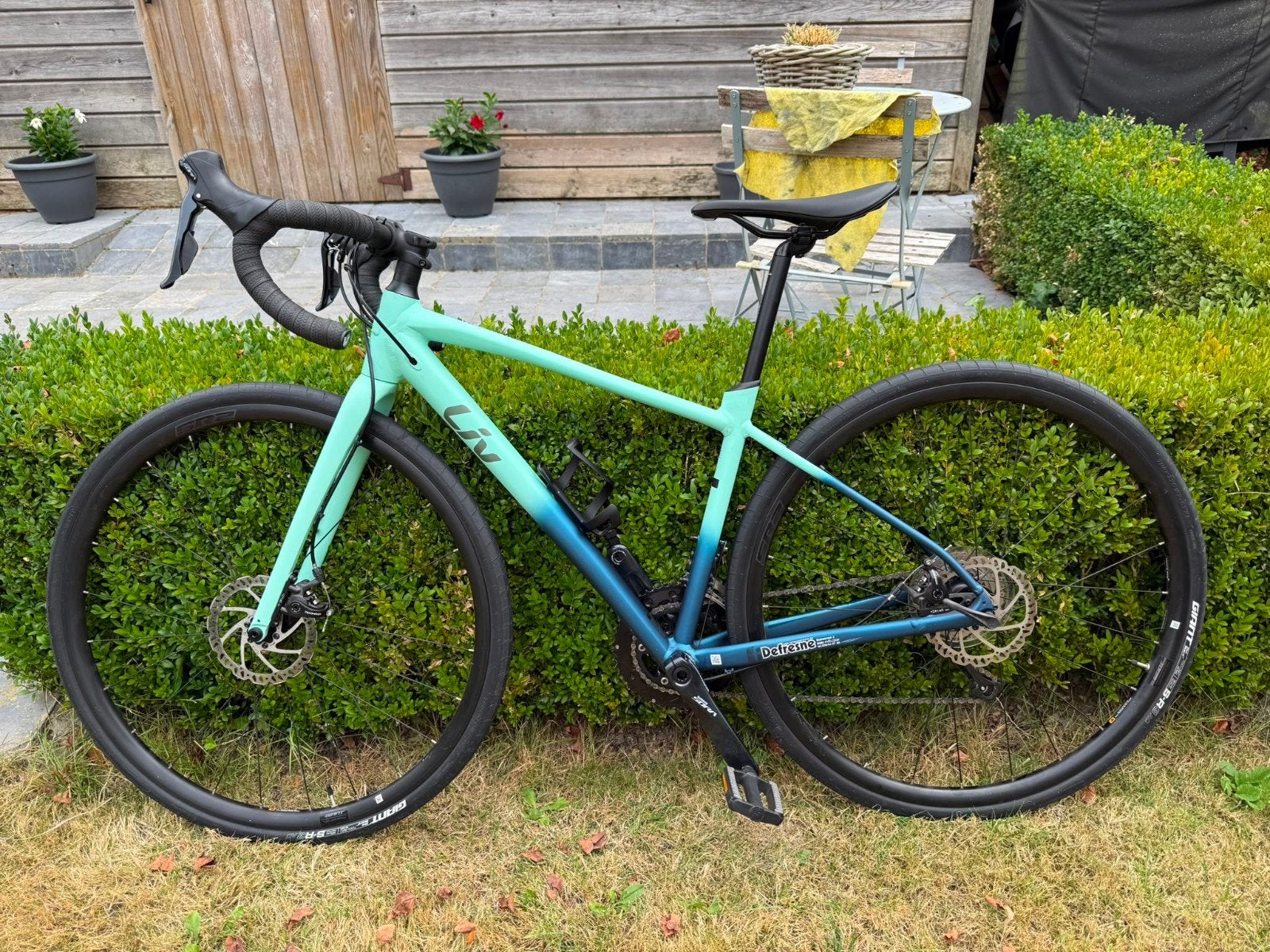 Dames koersfiets Liv avail AR 3 - maat XS - kleur ocean wave, Fietsen en Brommers, Ophalen, Schijfrem, Giant