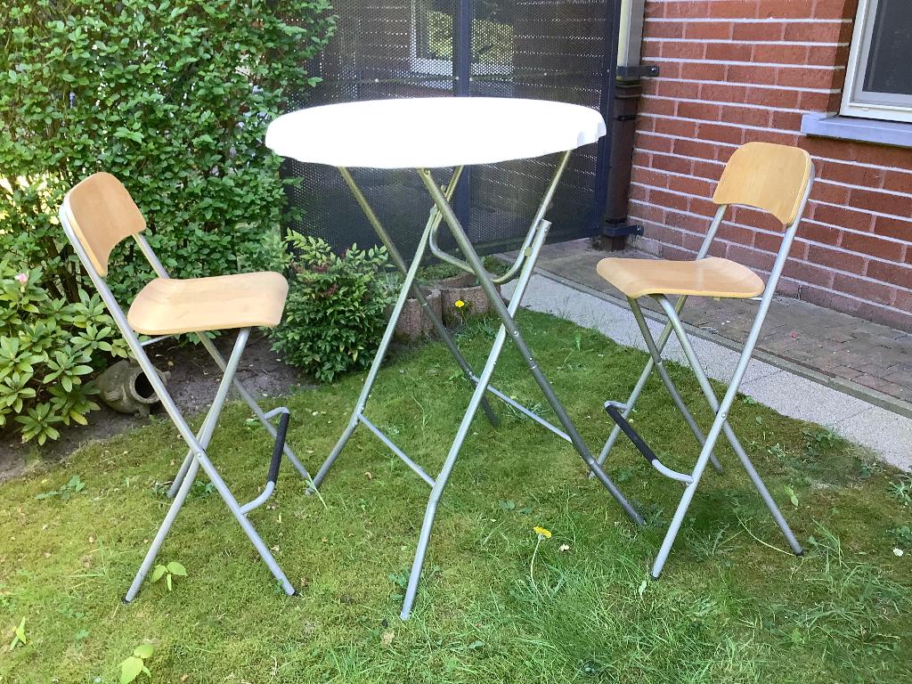 Tuinset, Tuin en Terras, Ophalen, Zo goed als nieuw, Aluminium