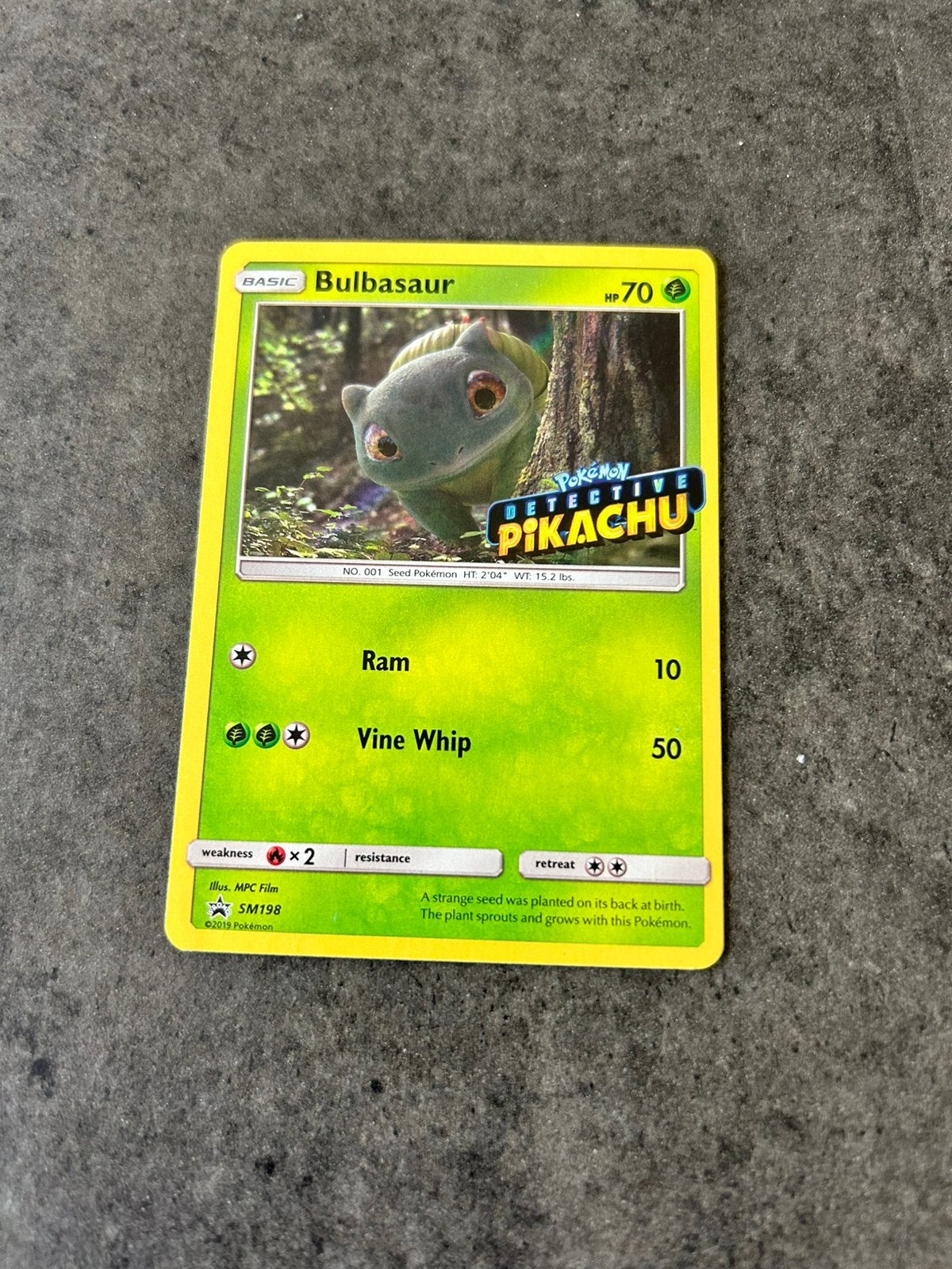 Bulbasaur, psyduck and snullbull detective pikachu stamped, Hobby en Vrije tijd, Ophalen, Zo goed als nieuw