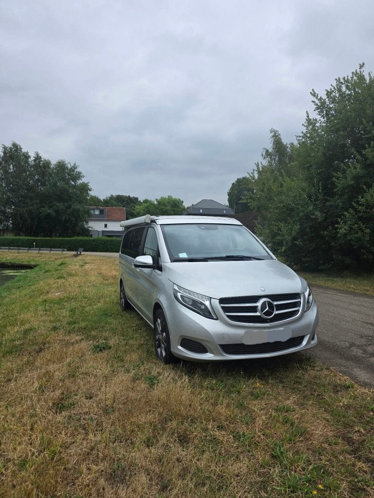 Mercedes Marco Polo camper, Caravanes & Camping, Camping-cars, Jusqu'à 4, Siège standard, Diesel, Automatique