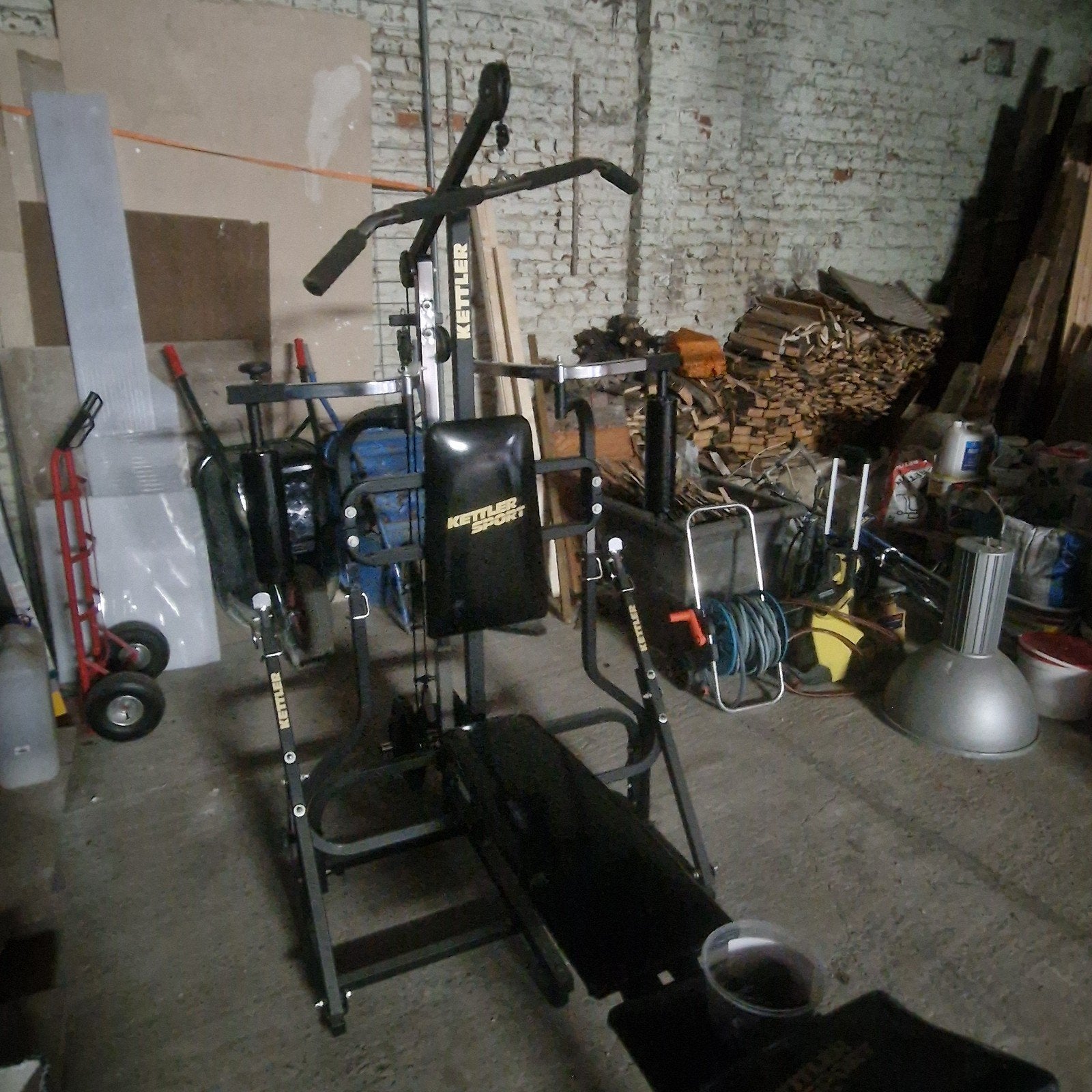 krachtstation, Sports & Fitness, Équipement de fitness, Enlèvement, Utilisé, Banc d'exercice