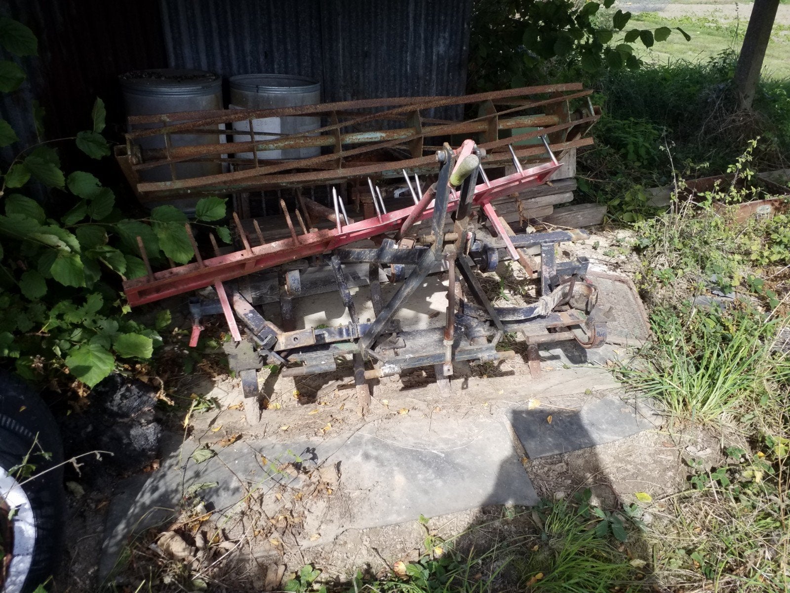 cultivator van oude traktor, Articles professionnels, Enlèvement