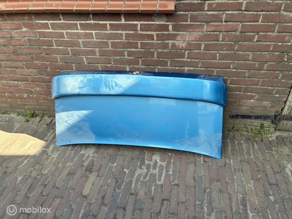 Achterklep blauw metallic BMW 3-serie E30 ('84-'92), Auto-onderdelen, Ophalen, Gebruikt, Achterklep, Bmw