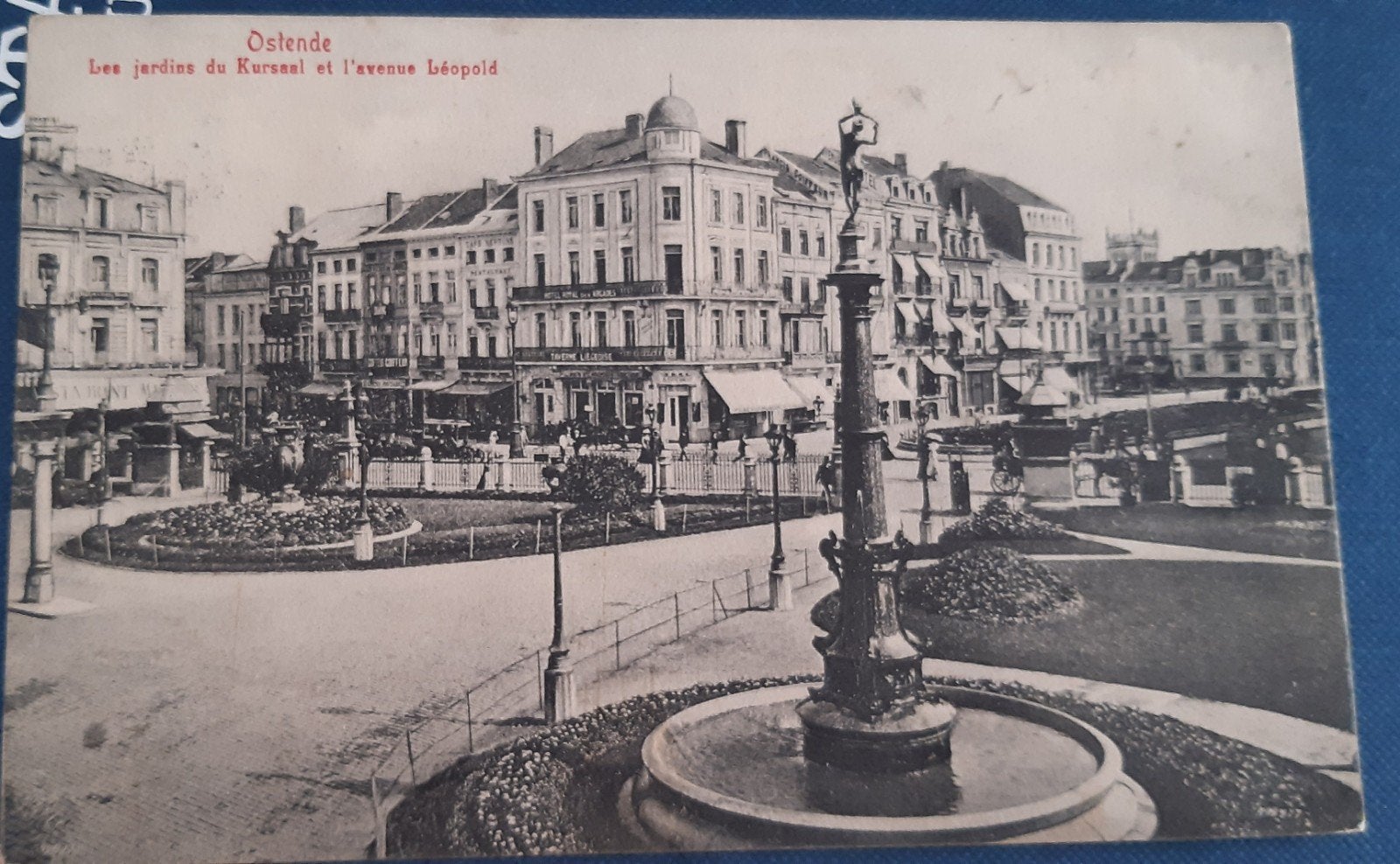 OSTENDE OSTENDE LES JARDINS DU KURSAAL, Collections, Enlèvement ou Envoi