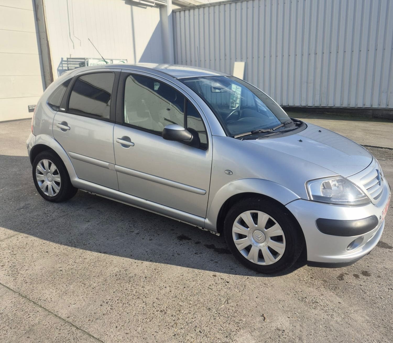 Citroën C3 1.4 benzine 2009, Argent ou Gris, Achat, Boîte manuelle, Noir