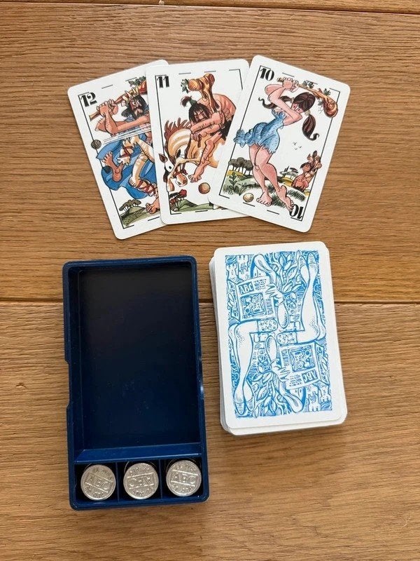 Mus-kaartspel El Mus de ABC Spaanse kaarten cassette, Ophalen of Verzenden, Zo goed als nieuw, Speelkaart(en)