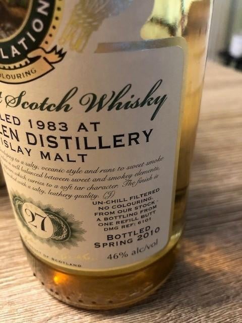 port ellen 1983 27 years old provenance, Verzamelen, Ophalen, Overige gebieden, Overige typen, Nieuw