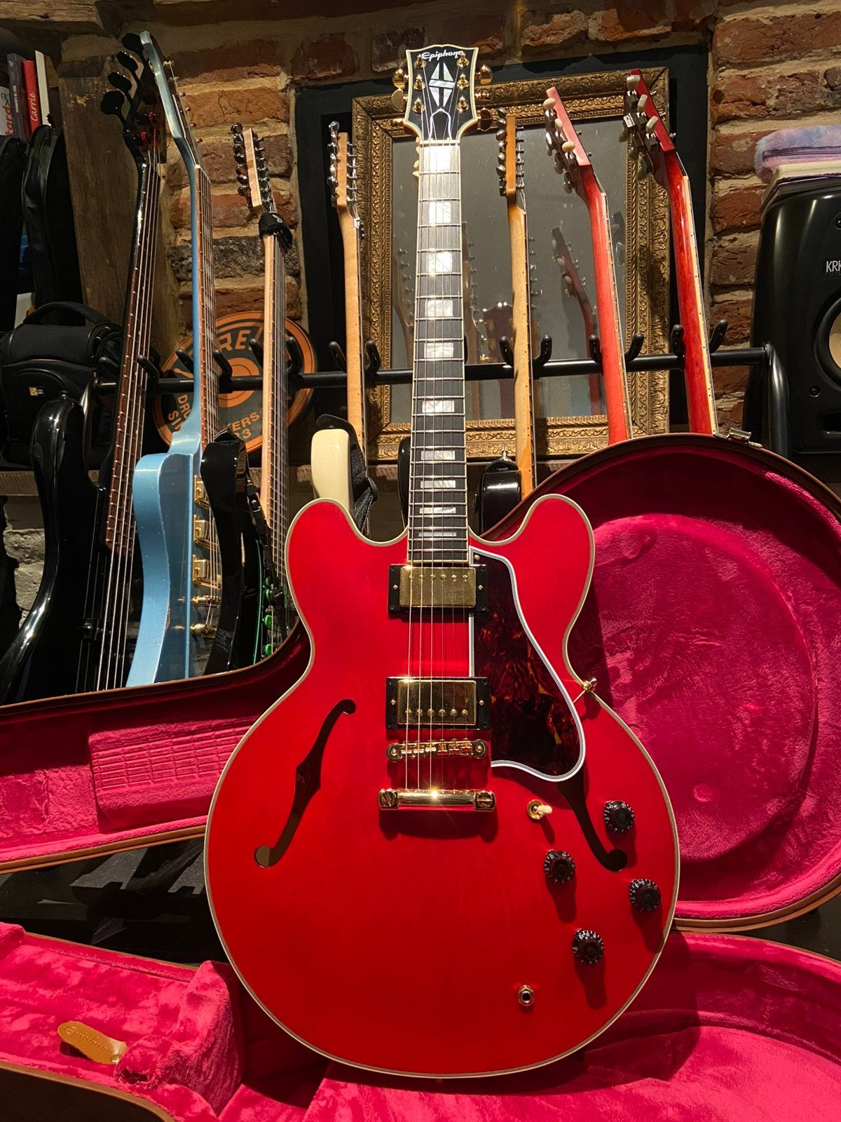 Epiphone inspired by Gibson ES-355, Musique & Instruments, Enlèvement, Comme neuf, Epiphone