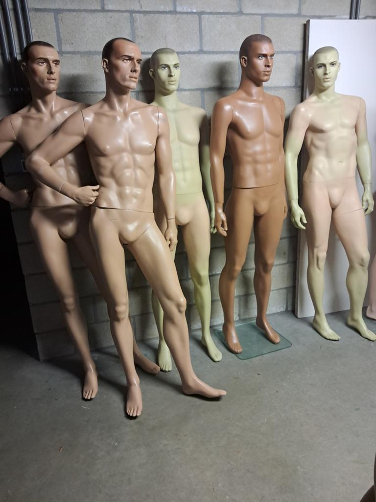 Mannequins réalistes pour hommes, mannequin,milit, Enlèvement
